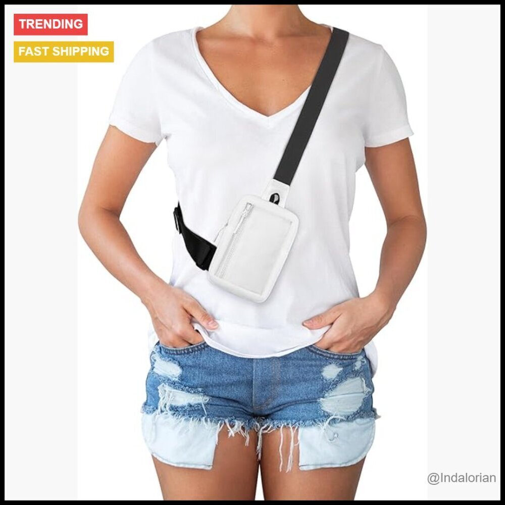 Mini Sling Bag Crossbody Travel Running Phone Daypack Shoulder Bag Nylon